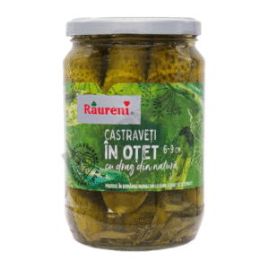 RAURENI CASTRAVETI OTET 6-9CM 6pcsX720ML