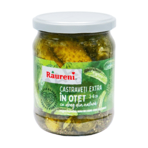 RAURENI CASTRAVETI EXTRA IN OTET 3-6CM 520ML
