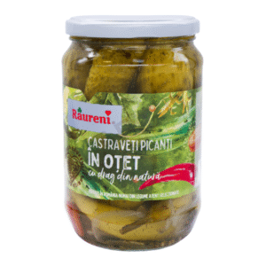 RAURENI CASTRAVETI PICANTI 680GR