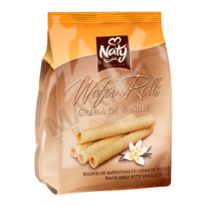 NATY WAFER ROLLS VANILIE 200GR