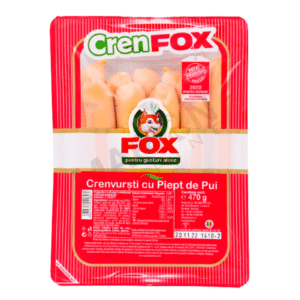 FOX CREMWURSTI PIEPT PUI 470GR