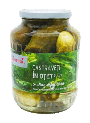 RAURENI CASTRAVETI OTET 9-12CM 1600GR