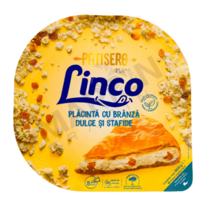 LINCO PATISERO PLACINTA CU BRANZA DULCE SI STAFIDE 800GR