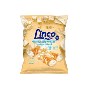 LINCO PATISERO MINIRULOURI GRECESTI CU BRANZA SARATA 500GR