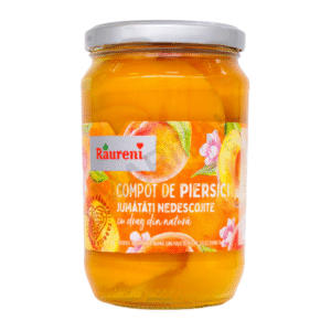 RAURENI COMPOT PIERSICI JUMATATI NEDESCOJITE 720GR