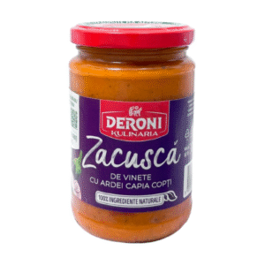 DERONI ZACUSCA DE VINETE CU ARDEI CAPIA COPTI 245GR