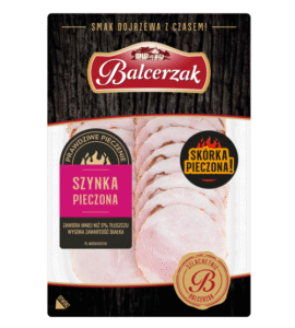 BALCERZAK SZYNKA PIECZONA 90G PLASTRY