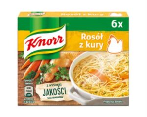 BULION KNORR Z KURY KOSTKA 60G (3L) UNILEVER