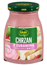 CHRZAN ZURAWINOWY 175G SMAK