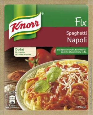 FIX KNORR DO SPAGHETTI NAPOLIT 45G (4P) UNILEVER