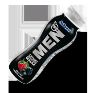 JOGURT MEN WYSOKOPROT OWOC LESNY BUT 230G BAKOMA.