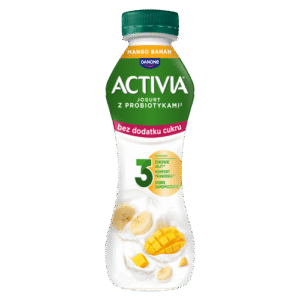 JOGURT PITNY ACTIVIA MANGO BANAN 270G BUT DANONE