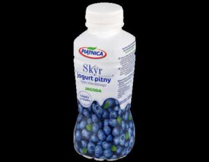JOGURT SKYR PITNY JAGODA 330ML OSM PIATNICA