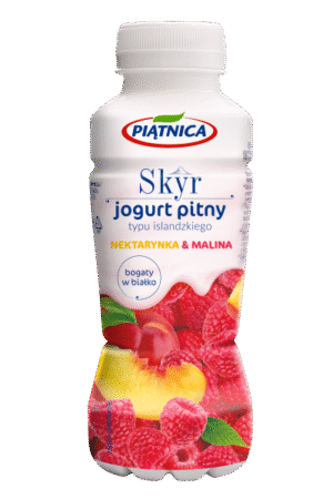 JOGURT SKYR PITNY NEKTAR MALINA 330ML OSM PIATNICA