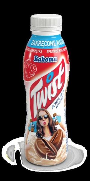 JOGURT TWIST KAWA 370G BAKOMA