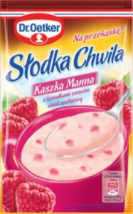 KASZKA MANNA SLODKA CHWILA MALINOWA 49G DR OETKER