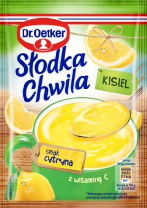 KISIEL SLODKA CHWILA CYTRYNOWY 30G DR OETKER