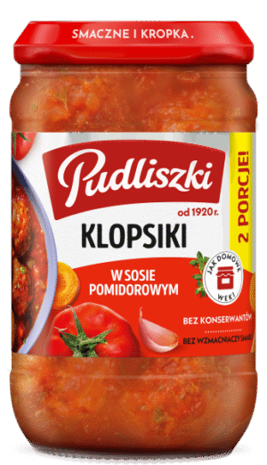 KLOPSIKI PUDLISZKI W SOSIE POMIDOROWYM 590G HEINZ