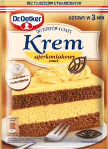 KREM DO TORTOW AJERKONIAKOWY 105G DR OETKER
