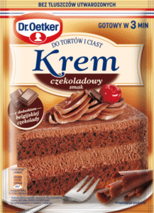 KREM DO TORTOW CZEKOLADOWY 127G DR OETKER