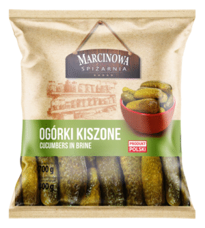MARCINOWA SPIZARNIA OGORKI KISZONE 700G/400G
