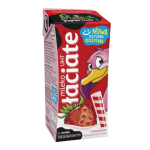 MLEKO UHT LACIATE TRUSKAWKOWE 200ML MLEKPOL