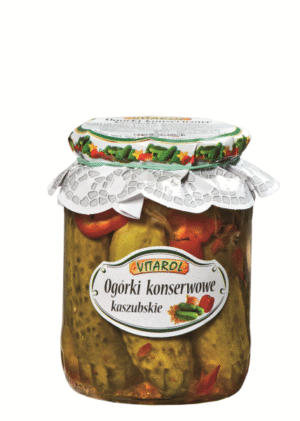 OGORKI KONSERWOWE KASZUBSKIE 650G VITAROL