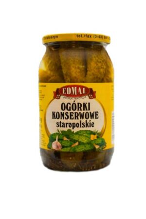 OGORKI KONSERWOWE STAROPOLSKIE 900ML EDMAL