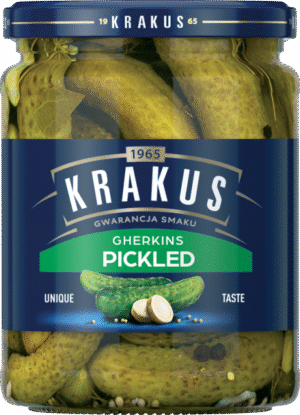 OGORKI KRAKUS KORNISZONY 500G MASPEX