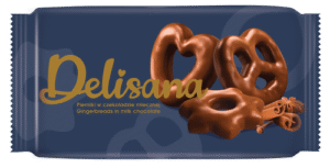 PIERNIKI PRECLE W MLECZ CZEKOLADZIE 400G DELICP