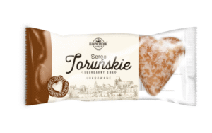 PIERNIKI SERCA TORUNSKIE W LUKRZE 120G  KOPERNIK