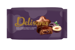 PIERNIKI W CZEKOLADZIE Z NADZ. SLIWKOWYM 200G DELI