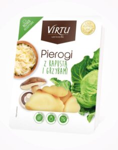 PIEROGI Z KAPUSTA I GRZYBAMI 400G VIRTU
