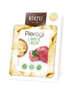 PIEROGI Z KAPUSTA I MIESEM 400G VIRTU