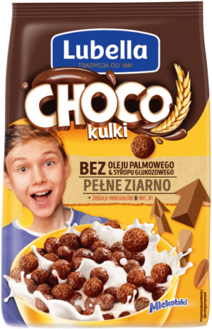 PLATKI LUBELLA CHOCO KULKI 500G MASPEX