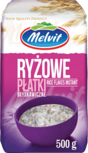 PLATKI RYZOWE BLYSKAWICZNE 500G MELVIT