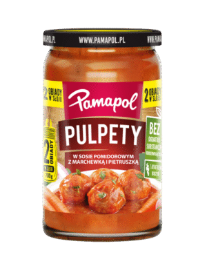 PULPETY SOS POMIDOR Z MARCHEW I PIETR 700G PAMAPOL