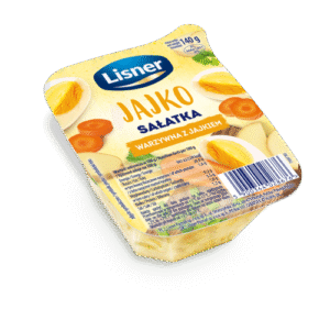 SALATKA WARZYWNA Z JAJKIEM 140G LISNER