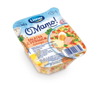 SALATKA Z PSTRAGIEM WEDZONYM 140G LISNER