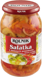SALATKA Z ZIELONYCH POMIDOROW 900ML ROLNIK