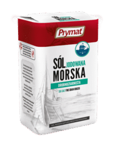 SOL MORSKA JODOWANA DROBNOZIARNISTA 1KG PRYMAT