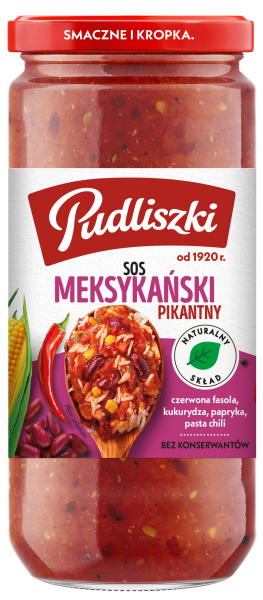 SOS PUDLISZKI MEKSYKANSKI PIKANTNY 480G HEINZ