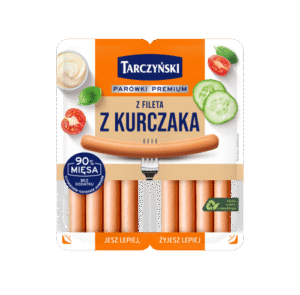TARCZYNSKI PAROWKI Z FILETA 180 G