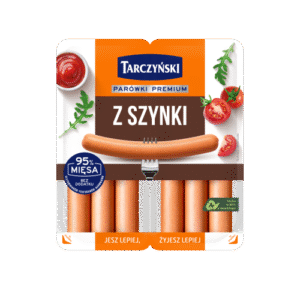 TARCZYNSKI PAROWKI Z SZYNKI 220 G