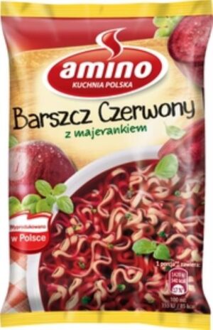 ZUPA AMINO NUDLE BARSZCZ CZERWONY 66G UNILEVER