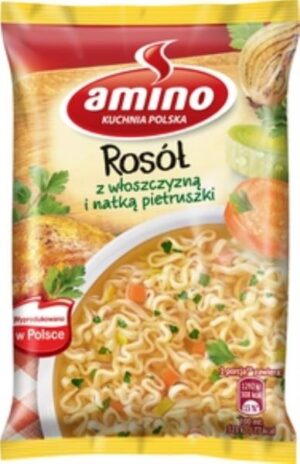 ZUPA AMINO NUDLE ROSOL WLOSZCZ Z PIETRUSZKA 59G UN